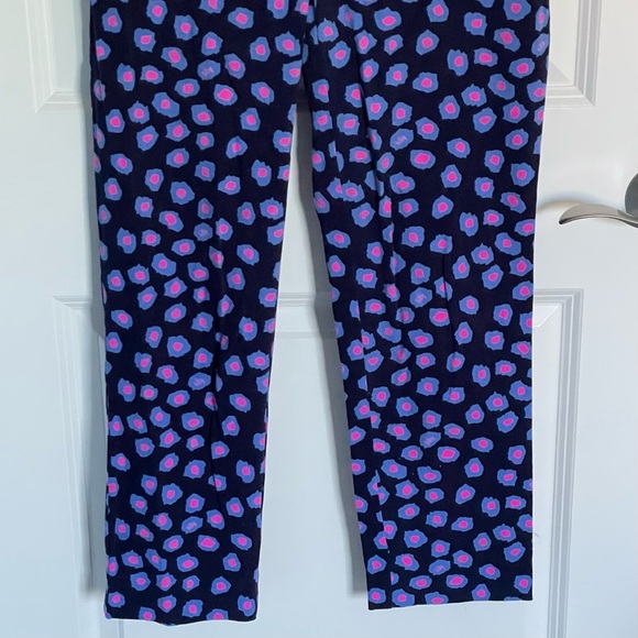Lilly Pulitzer luxury Spotted Capri Pants Size 2 47301 - Picture 6 of 14